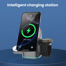 Load image into Gallery viewer, 3-in-1 Wireless Fast Charging Charger