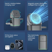 Load image into Gallery viewer, 3-in-1 Wireless Fast Charging Charger