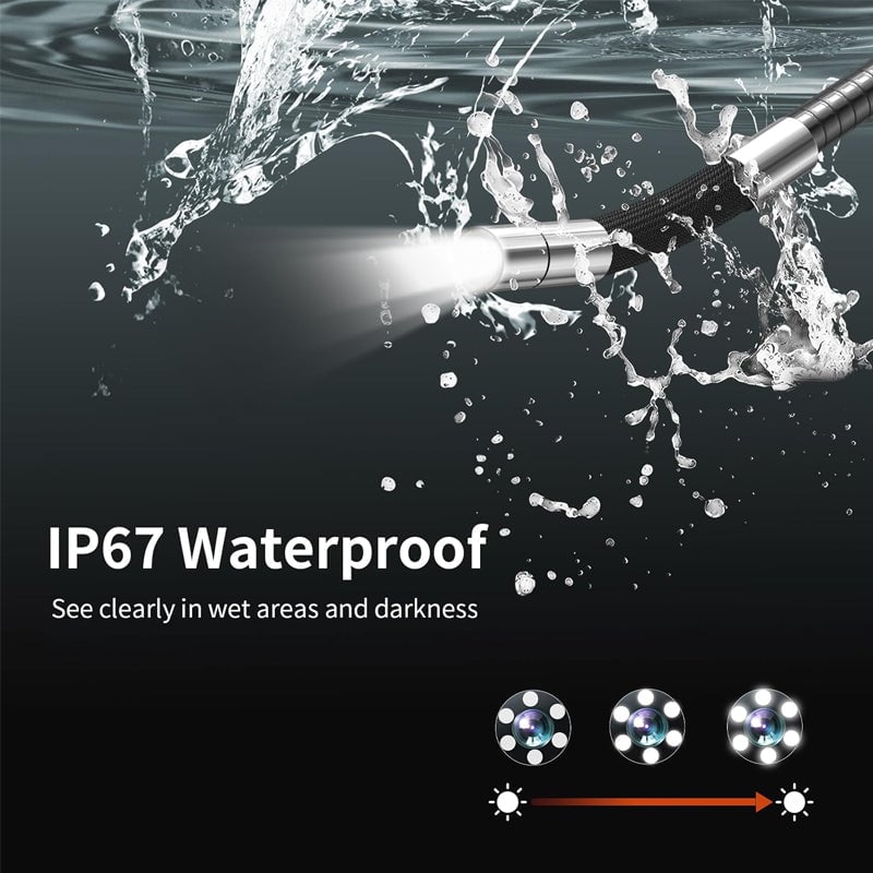 Sakerplus Two-Way Articulating Borescope