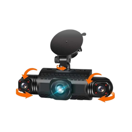 4-Channel 360° Dash Camera Set