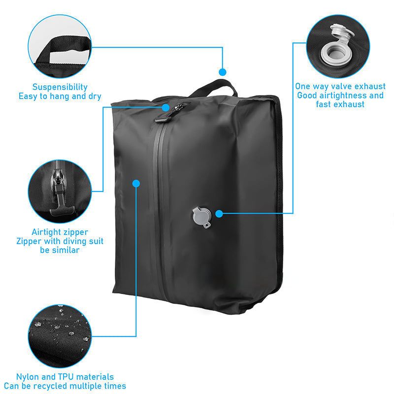 Vacuum Bags for Travel with Wireless Vacuum Pump