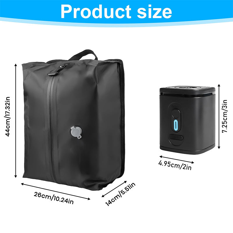 Vacuum Bags for Travel with Wireless Vacuum Pump