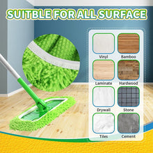 Load image into Gallery viewer, Chenille Mop Refill Pads for Home Use – Replacement Mop Heads for Floor Cleaning
