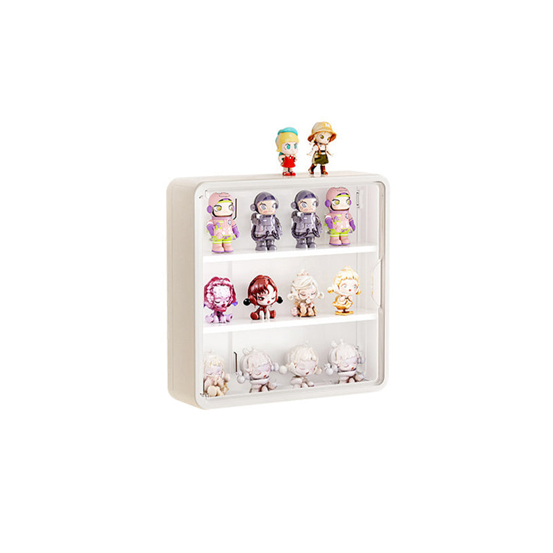Wall-mounted blind box storage and display rack