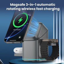 Load image into Gallery viewer, 3-in-1 Wireless Fast Charging Charger