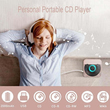 Load image into Gallery viewer, Portable Bluetooth CD Player