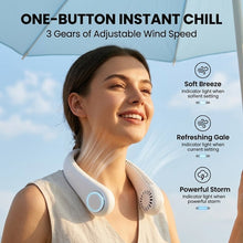 Load image into Gallery viewer, 360° Portable Bladeless Neck Fan