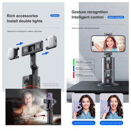 Auto Face Tracking Tripod Remote Control