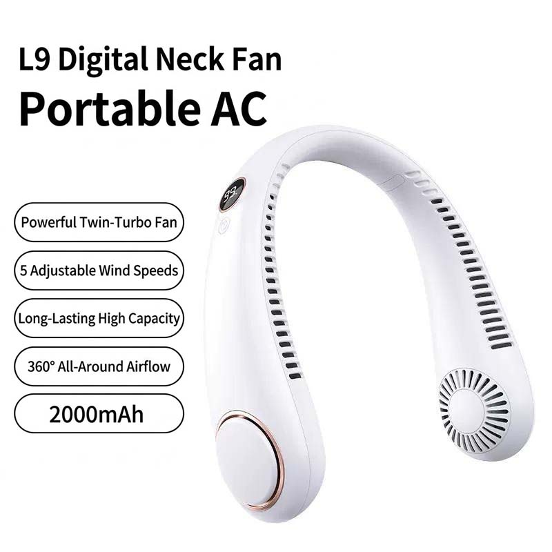 360° Portable Bladeless Neck Fan
