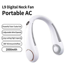 Load image into Gallery viewer, 360° Portable Bladeless Neck Fan