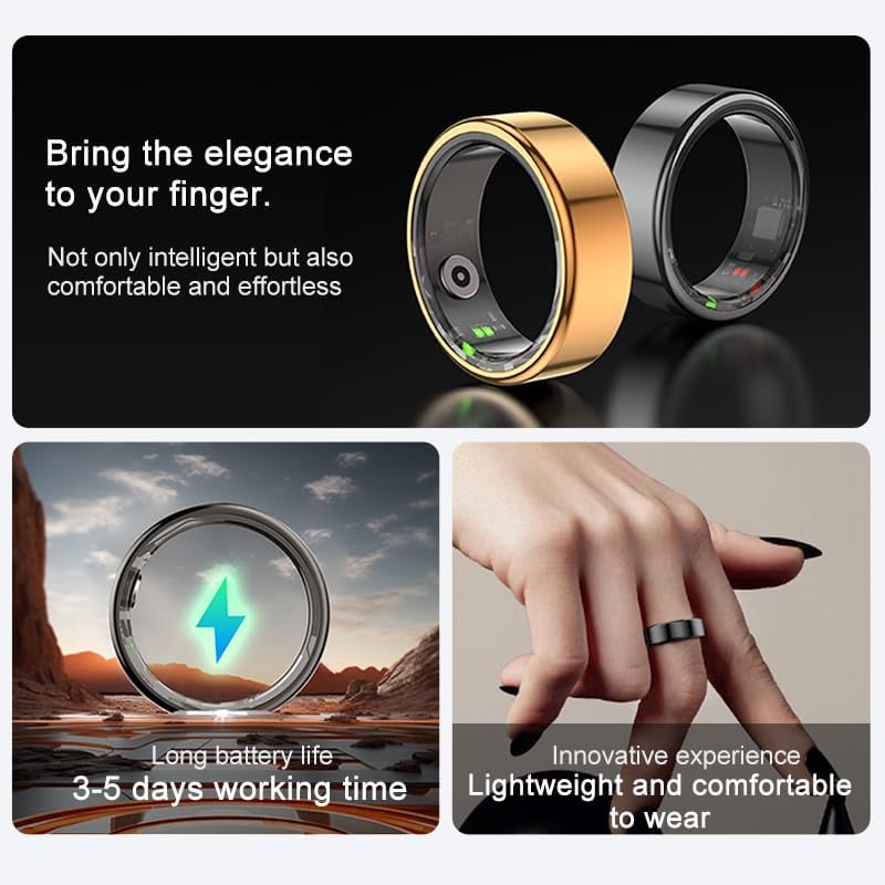Sports Tracking Smart Ring