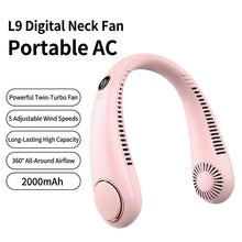Load image into Gallery viewer, 360° Portable Bladeless Neck Fan