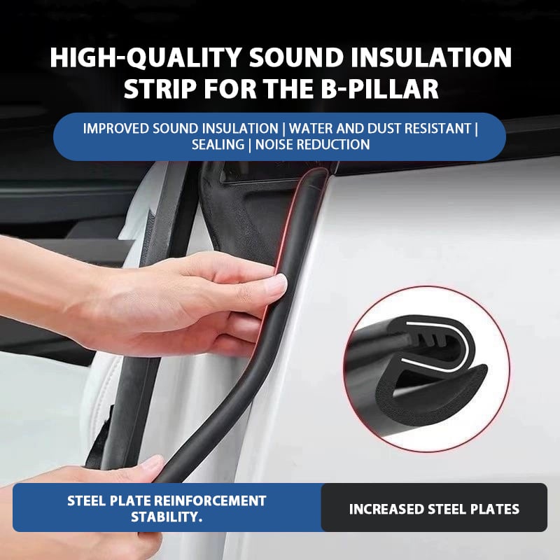 🚗 Automotive Weather Stripping Rubber Seal