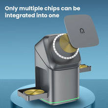Load image into Gallery viewer, 3-in-1 Wireless Fast Charging Charger
