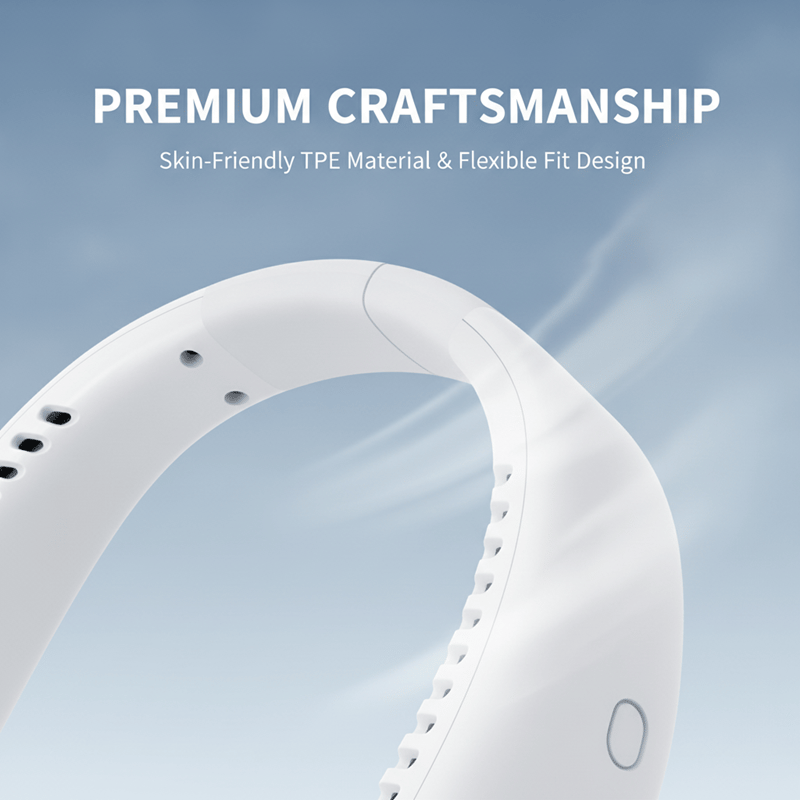 360° Portable Bladeless Neck Fan