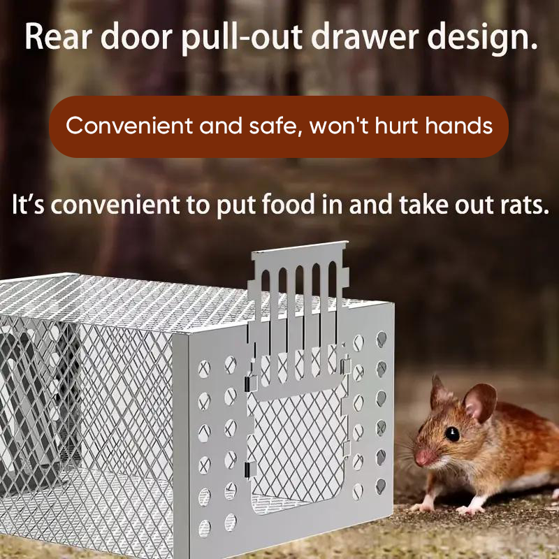 Eaglever Stainless Steel Automatic Mousetrap