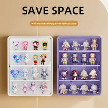 Load image into Gallery viewer, Wall-mounted blind box storage and display rack