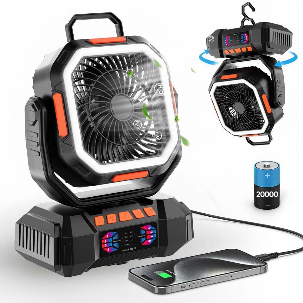 Portable Rechargeable Camping Fan