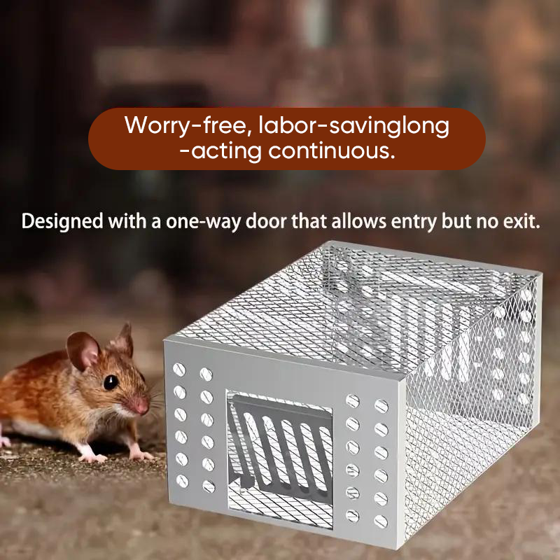 Eaglever Stainless Steel Automatic Mousetrap