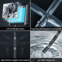 Load image into Gallery viewer, Sakerplus Two-Way Articulating Borescope