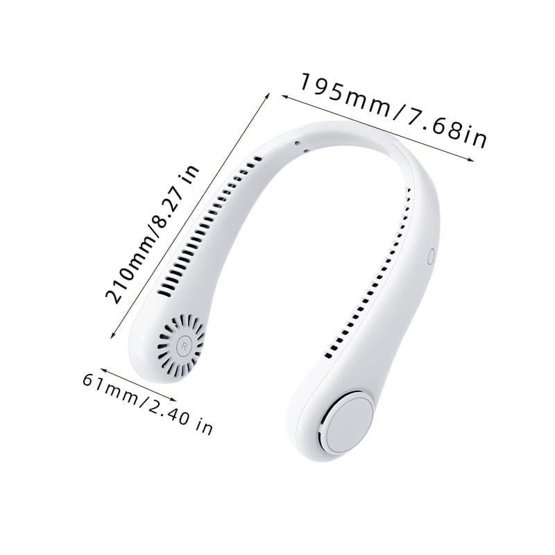 360° Portable Bladeless Neck Fan