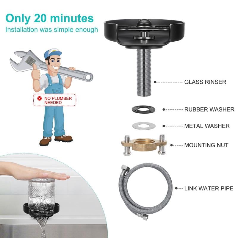 Automatic Stainless Steel Cup Washer