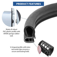Load image into Gallery viewer, 🚗 Automotive Weather Stripping Rubber Seal