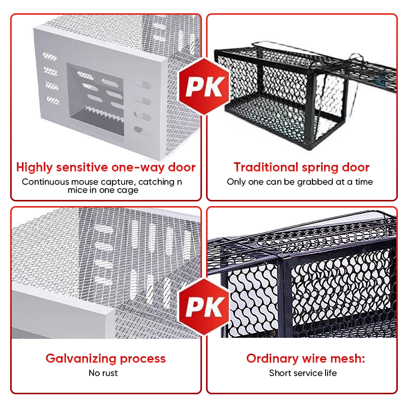 Eaglever Stainless Steel Automatic Mousetrap